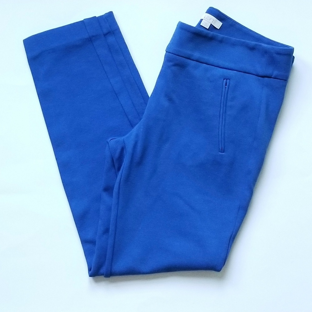 LOFT Royal Blue Cropped Pants